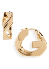 Givenchy G Chain Hoop Earrings