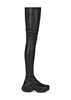 Givenchy G Clog Thigh High Boot in 001 Black at Nordstrom