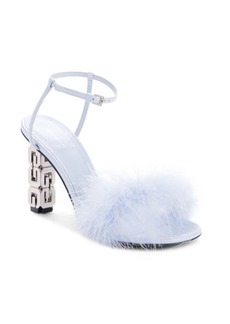 Givenchy G-Cube Feather Ankle Strap Sandal