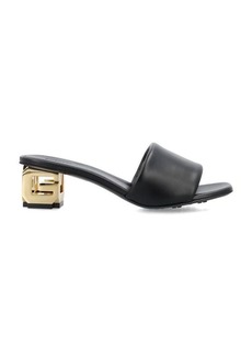 GIVENCHY G Cube kitten heel mules