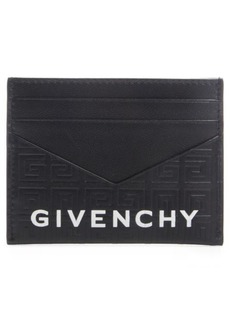 Givenchy G-Essentials Logo Leather Card Case