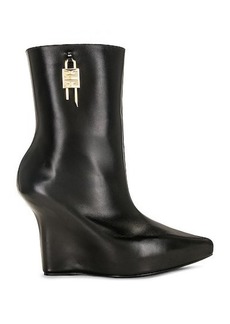 Givenchy G Lock Wedge Ankle Boot