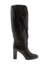 Givenchy Gathered knee-high leather boots