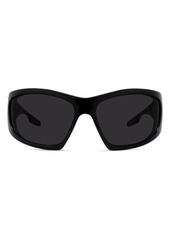 Givenchy Givcut 67mm Rectangular Wrap Sunglasses