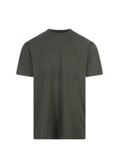 GIVENCHY GIVENCHY 4G Oversized T-Shirt In Grey Cotton