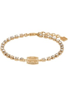 Givenchy Gold 4G Crystal Bracelet