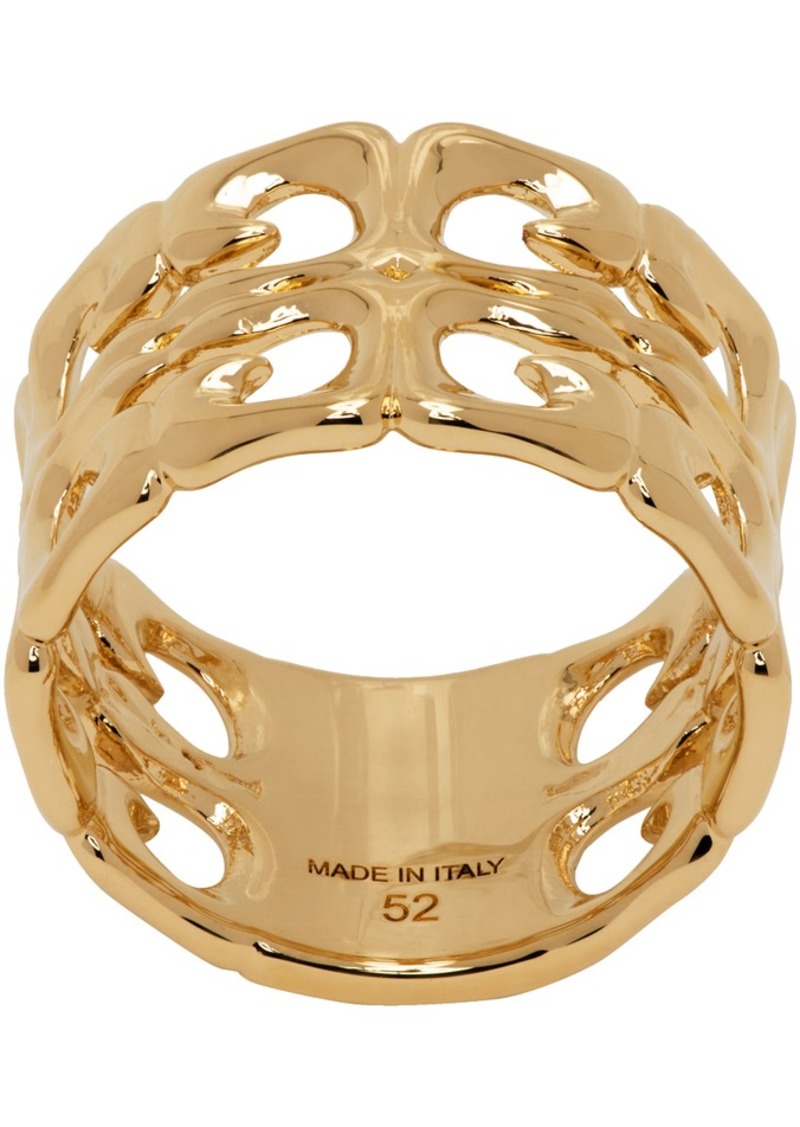 Givenchy Gold 4G Liquid Ring