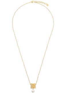 Givenchy Gold 4G Pearl Necklace