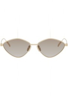 Givenchy Gold Small Speed Sunglasses