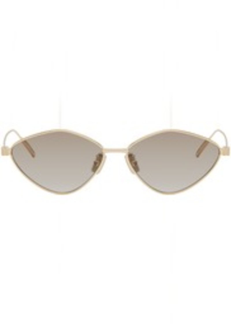 Givenchy Gold Small Speed Sunglasses