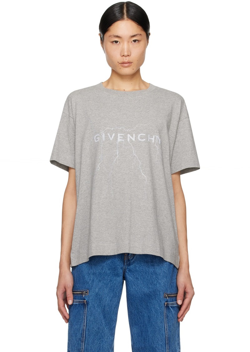 Givenchy Gray Boxy T-Shirt
