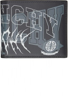 Givenchy Grey Multi-Logo Wallet