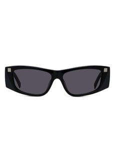 Givenchy GV Day 56mm Rectangular Sunglasses
