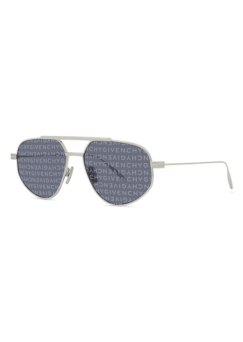 Givenchy Gv Speed Geometric Sunglasses, 57mm