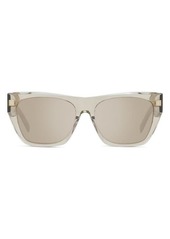 Givenchy GVDAY 55mm Square Sunglasses