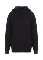 GIVENCHY Hoodie With Rhinestone Logo