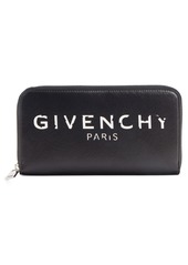 Givenchy Iconic Zip Around Leather Wallet