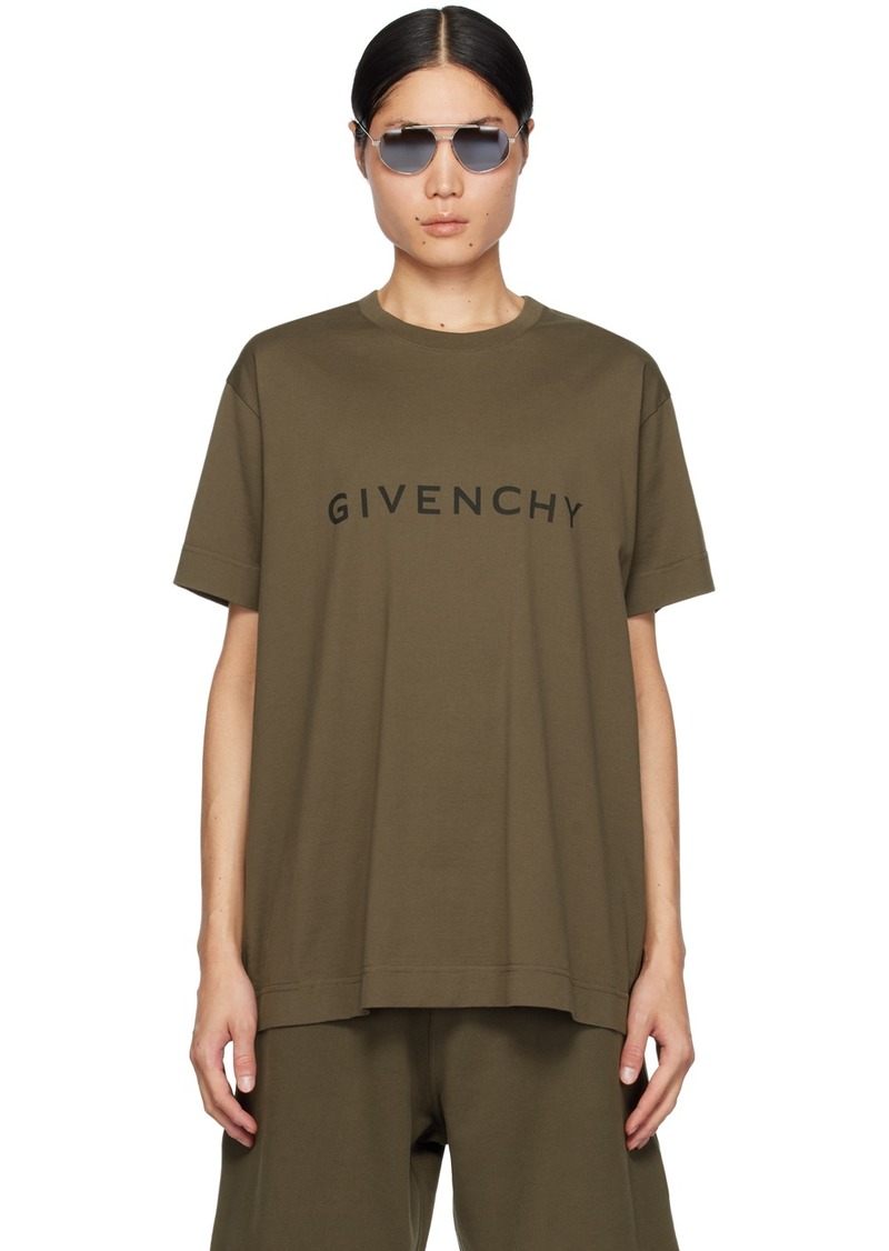 Givenchy Khaki Archetype T-Shirt