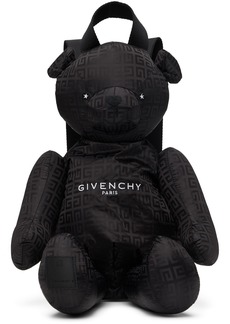 Givenchy Kids Black 4G Teddy Backpack