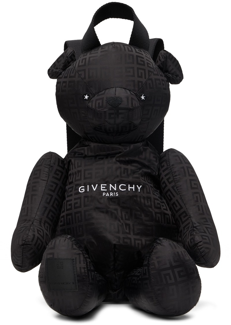 Givenchy Kids Black Teddy Backpack