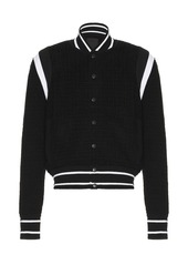 Givenchy Knitted Bomber Jacket