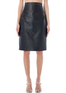 GIVENCHY Leather skirt