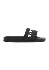 GIVENCHY  LOGO FLAT SLIDE SANDALS SHOES