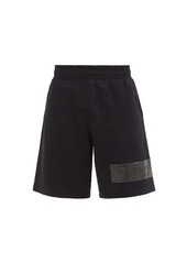 Givenchy Logo-patch cotton-jersey shorts