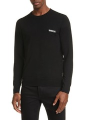 Givenchy Logo Patch Wool Sweater