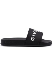 GIVENCHY Logo pool slides