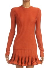 Givenchy Long Sleeve Rib Sweater