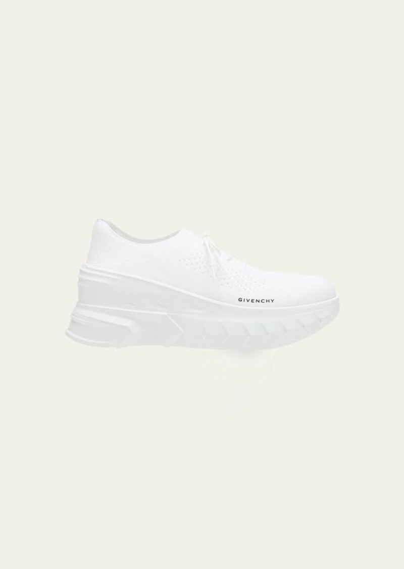 Givenchy Marshmallow Knit Wedge Sneakers