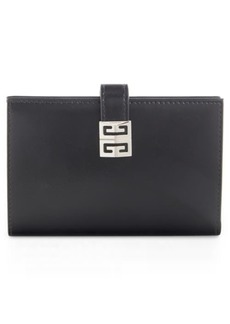 Givenchy Medium 4G Bifold Calfskin Leather Wallet