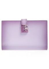 Givenchy Medium 4G Gradient Leather Bifold Wallet in Mauve at Nordstrom
