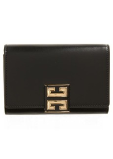 Givenchy Medium 4G Leather Trifold Wallet