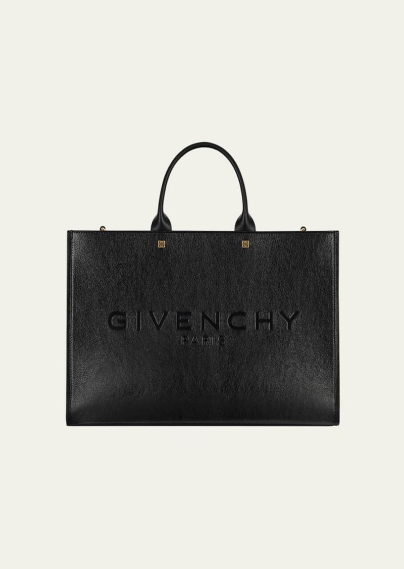 Givenchy G-Tote Medium Shopping Bag in Leather