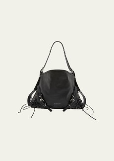 Givenchy Medium Voyou Shoulder Bag in Leather with Corset Straps