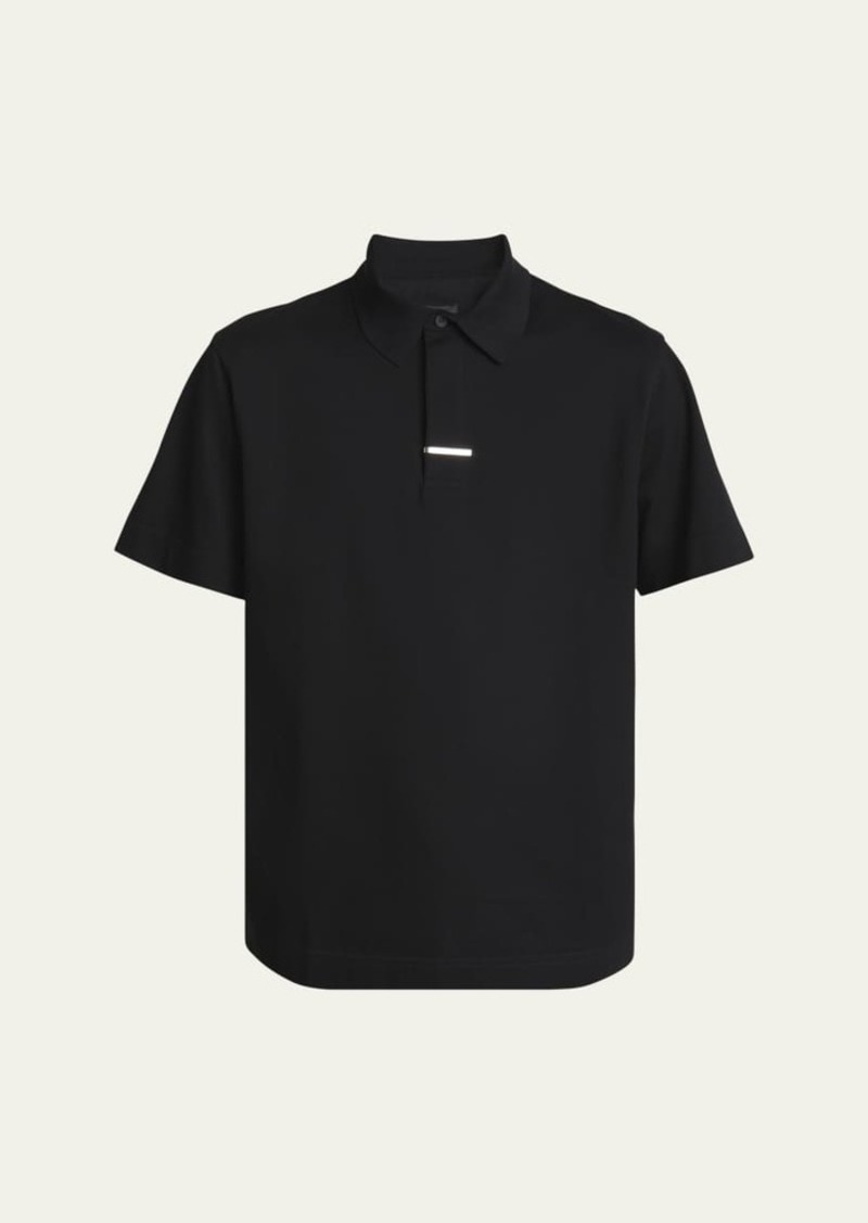 Givenchy Men's Classic Polo Shirt with Tie Clip