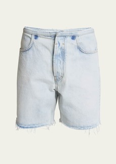 Givenchy Men's Cutoff-Waist Denim Shorts
