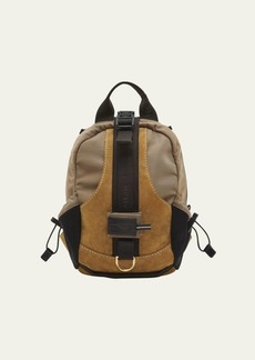 Givenchy Men's G-Trail Small Backpack with Suede Detail