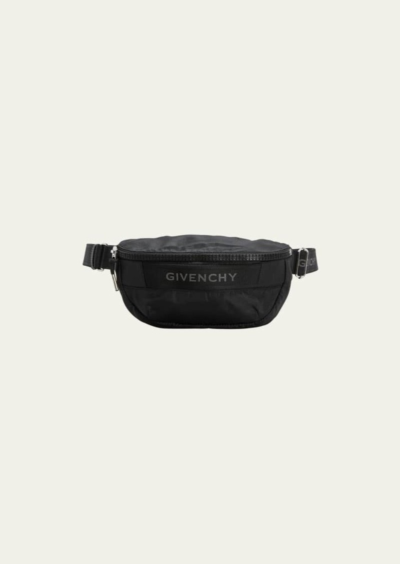 Givenchy Men's G-Trek 4G-Zip Nylon Belt Bag