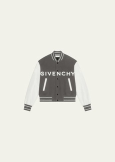 Givenchy Men's Logo Varsity Jacket