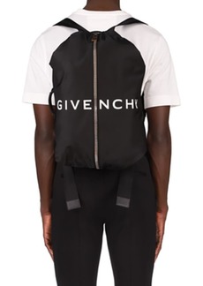 Givenchy Men's Logo Zip Medium Duffel Backpack