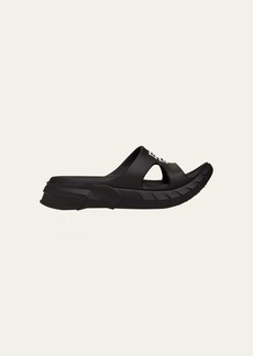 Givenchy Men's Marshmallow 4G Rubber Slide Sandals