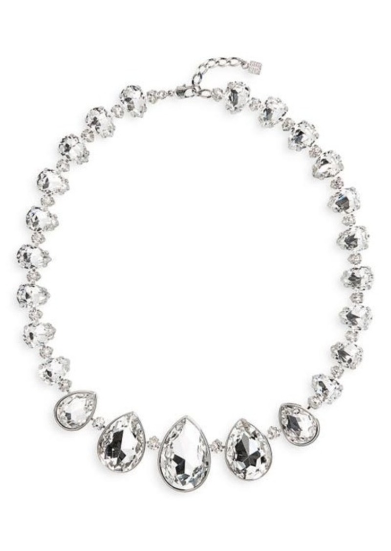 Givenchy Men's Pear Cut Crystal Necklace