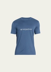 Givenchy Men's Slim Basic Logo T-Shirt