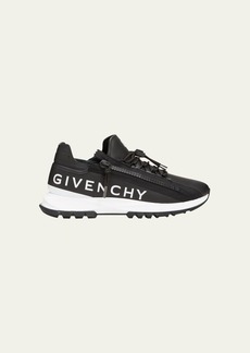 Givenchy Men's Spectre Leather Side-Zip Runner Sneakers