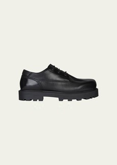 Givenchy Men's Storm Calf Leather Derby Shoes