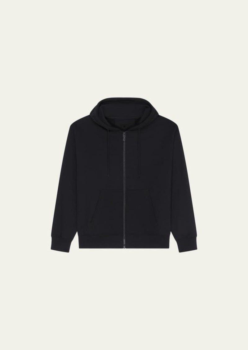 Givenchy Men's Studded Full-Zip Hoodie