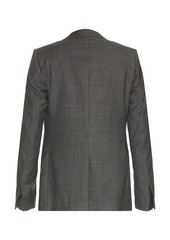 Givenchy Metal Bar Structured Blazer Jacket